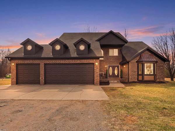 10 Acres of Land with Home for Sale in Ira Township, Michigan