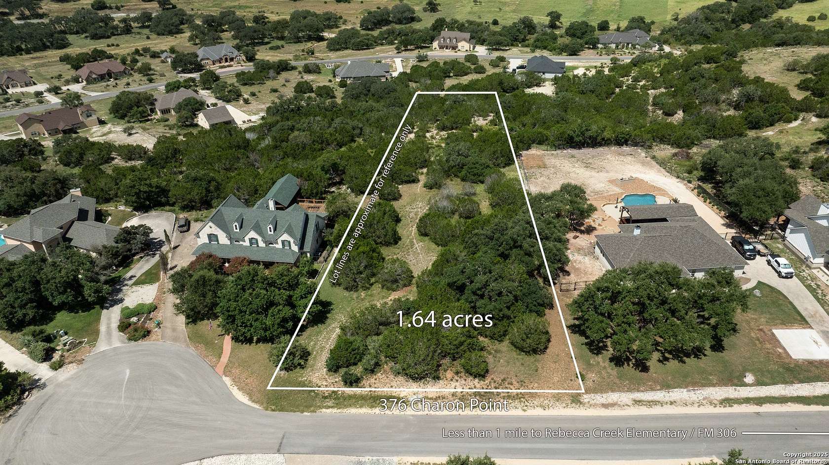 1.64 Acres of Residential Land for Sale in Spring Branch, Texas