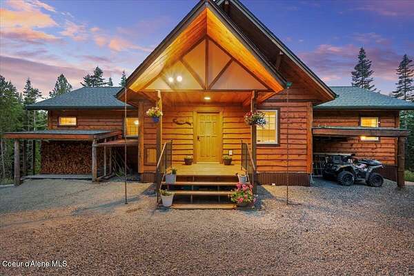 9 Acres of Land with Home for Sale in Cataldo, Idaho