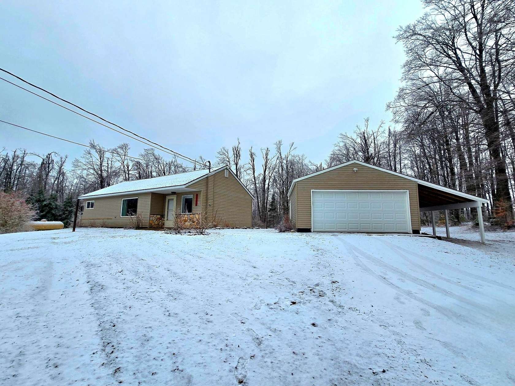 1.5 Acres of Land with Home for Sale in Johannesburg, Michigan