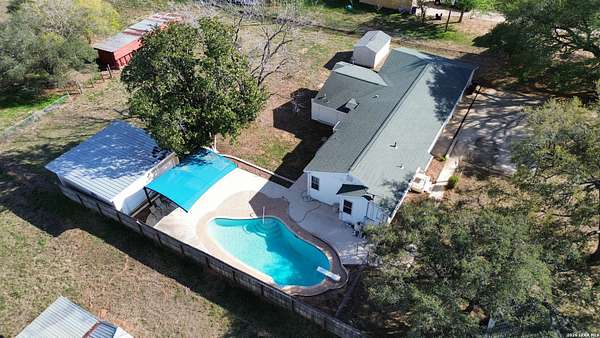 5 Acres of Land with Home for Sale in Adkins, Texas