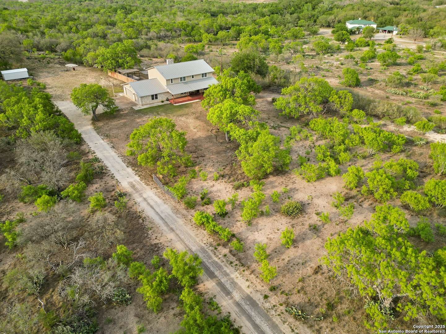 12.6 Acres of Land with Home for Sale in Hondo, Texas