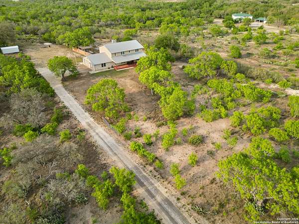 12.6 Acres of Land with Home for Sale in Hondo, Texas