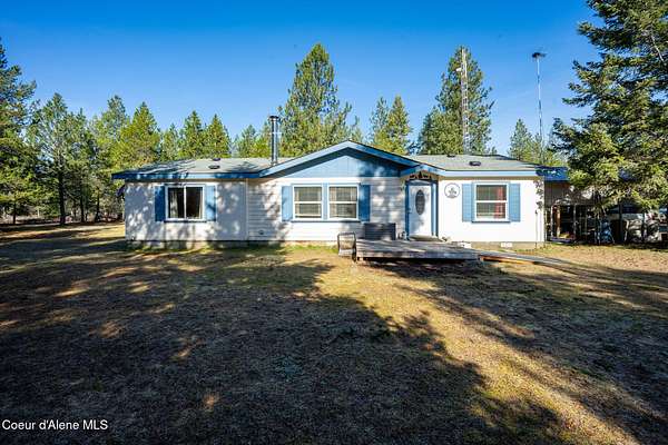 10 Acres of Recreational Land with Home for Sale in Athol, Idaho