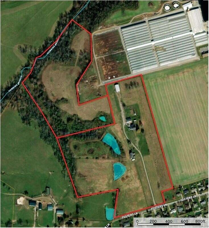 54 Acres of Land with Home for Sale in Stanford, Kentucky