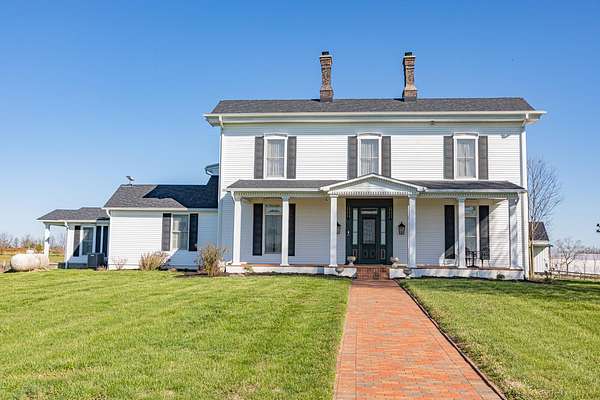 54 Acres of Land with Home for Sale in Stanford, Kentucky