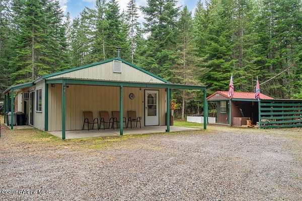 5.49 Acres of Land with Home for Sale in Athol, Idaho