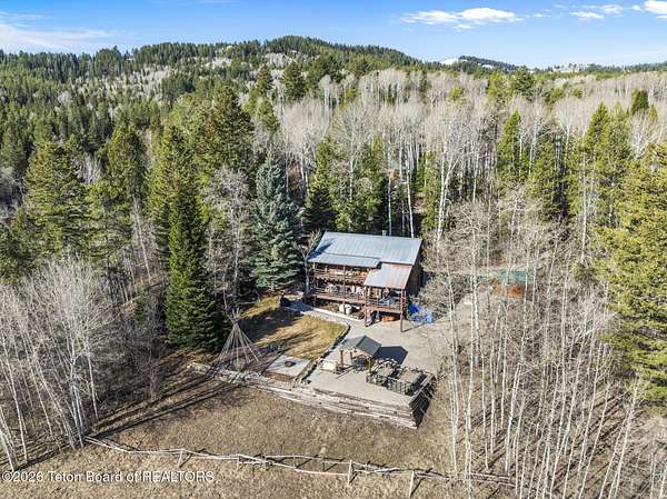 1.89 Acres of Land with Home for Sale in Victor, Idaho