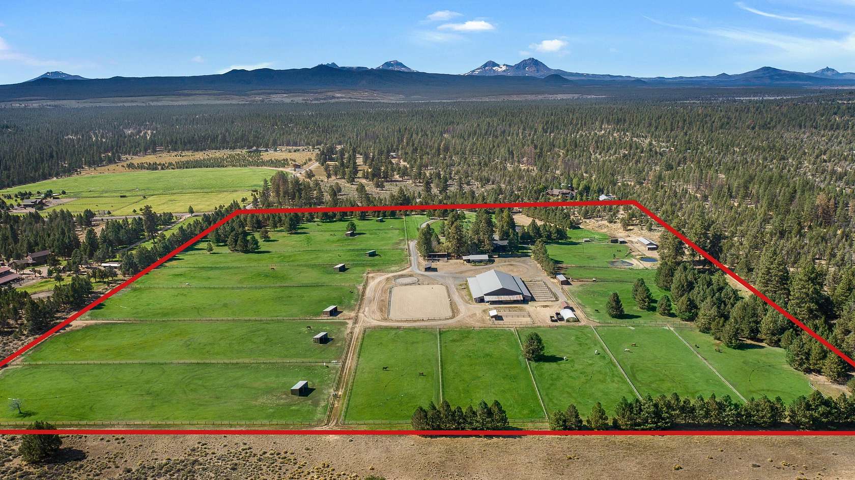 40 Acres of Agricultural Land with Home for Sale in Bend, Oregon