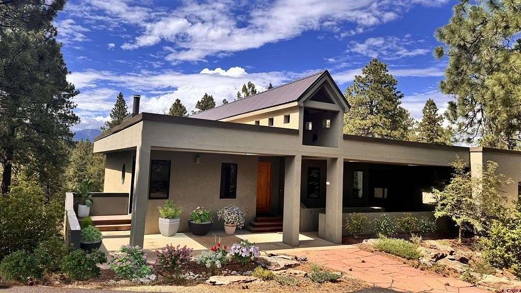 11.3 Acres of Recreational Land with Home for Sale in Durango, Colorado
