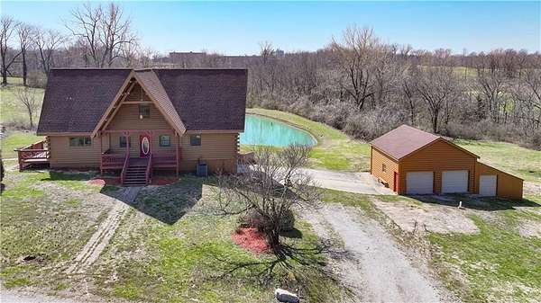 10.7 Acres of Recreational Land with Home for Sale in Independence, Missouri