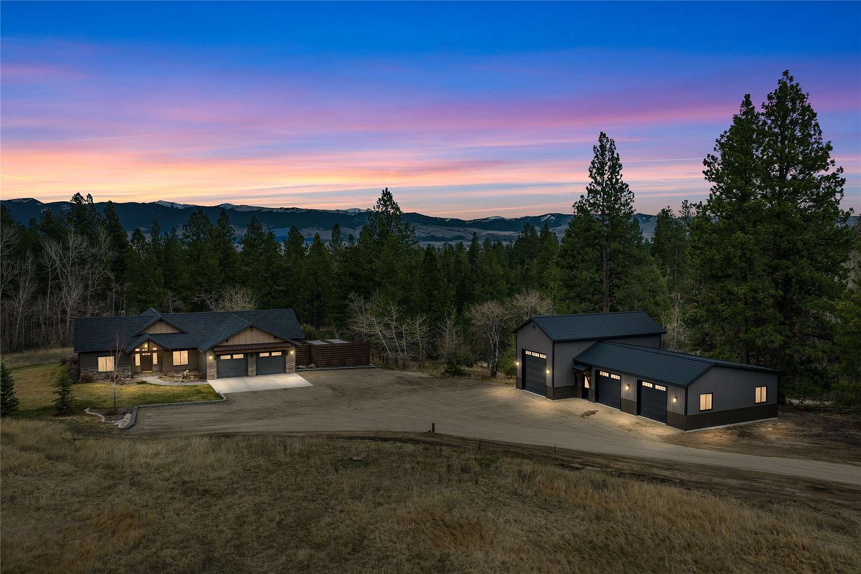 5.72 Acres of Land with Home for Sale in Hamilton, Montana