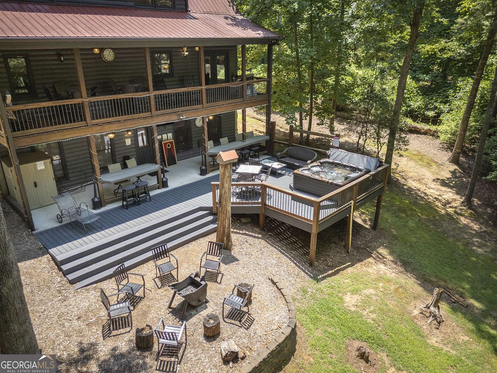 3.8 Acres of Land with Home for Sale in Cleveland, Georgia