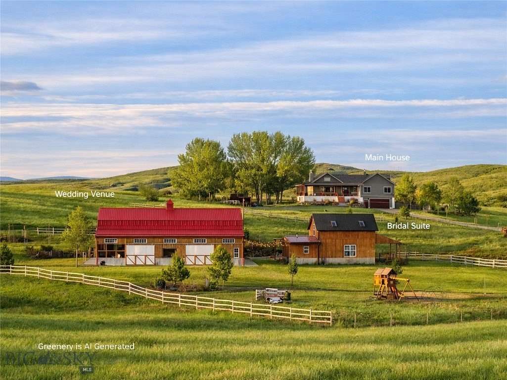 31.7 Acres of Agricultural Land with Home for Sale in Three Forks, Montana