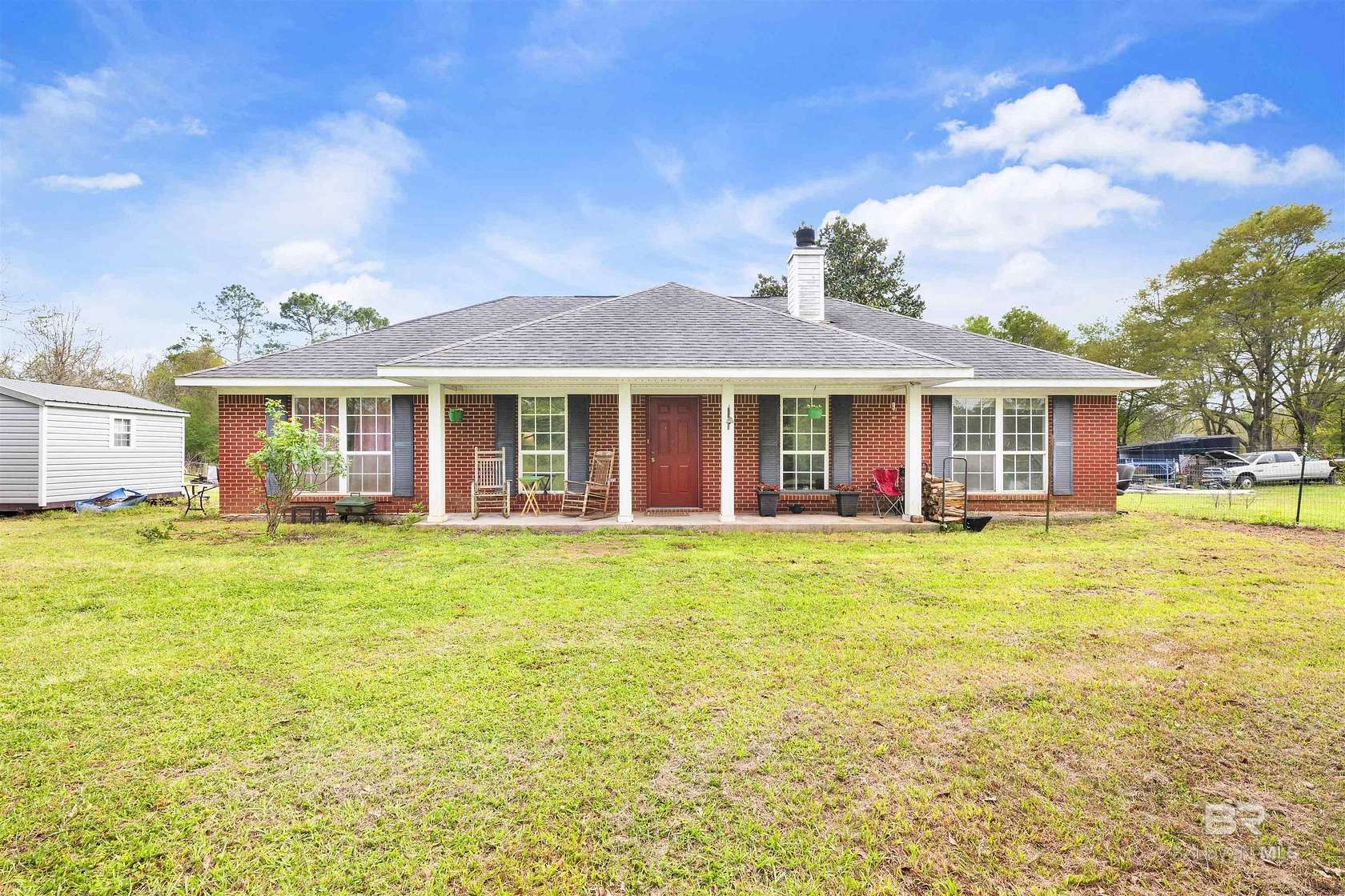 6 Acres of Land with Home for Sale in Robertsdale, Alabama