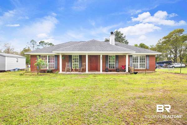 6 Acres of Land with Home for Sale in Robertsdale, Alabama