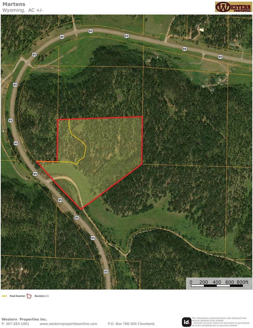 34.8 Acres of Recreational & Residential Land for Sale in Buckhorn, Wyoming