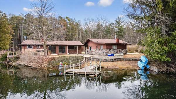 7.26 Acres of Land with Home for Sale in Hemlock, Michigan