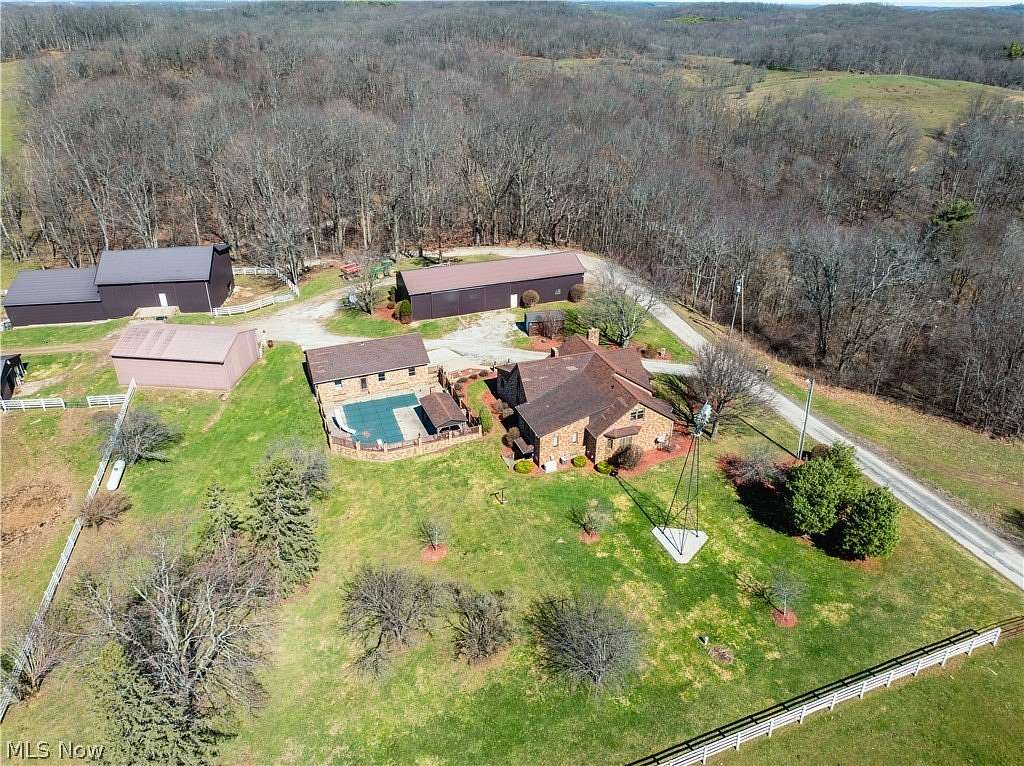 9.1 Acres of Land with Home for Auction in Jewett, Ohio