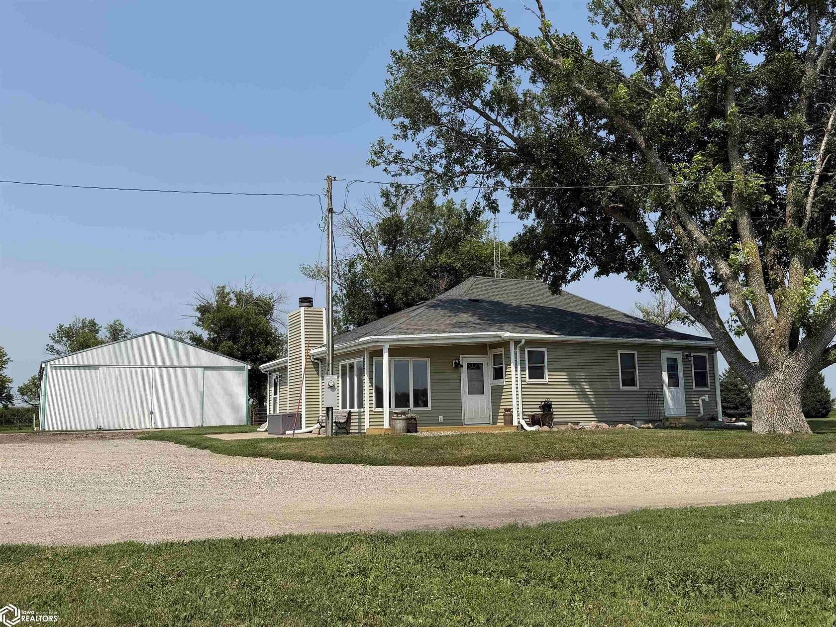 4.24 Acres of Land with Home for Sale in Corwith, Iowa