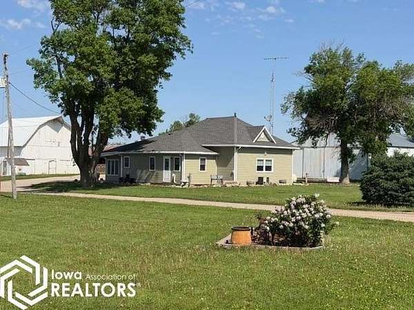 4.24 Acres of Land with Home for Sale in Corwith, Iowa