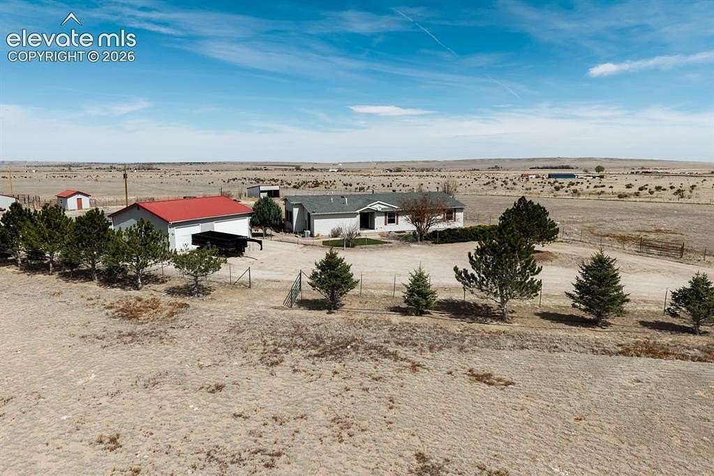 40 Acres of Agricultural Land with Home for Sale in Pueblo, Colorado