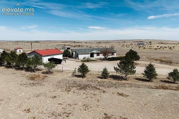 40 Acres of Agricultural Land with Home for Sale in Pueblo, Colorado