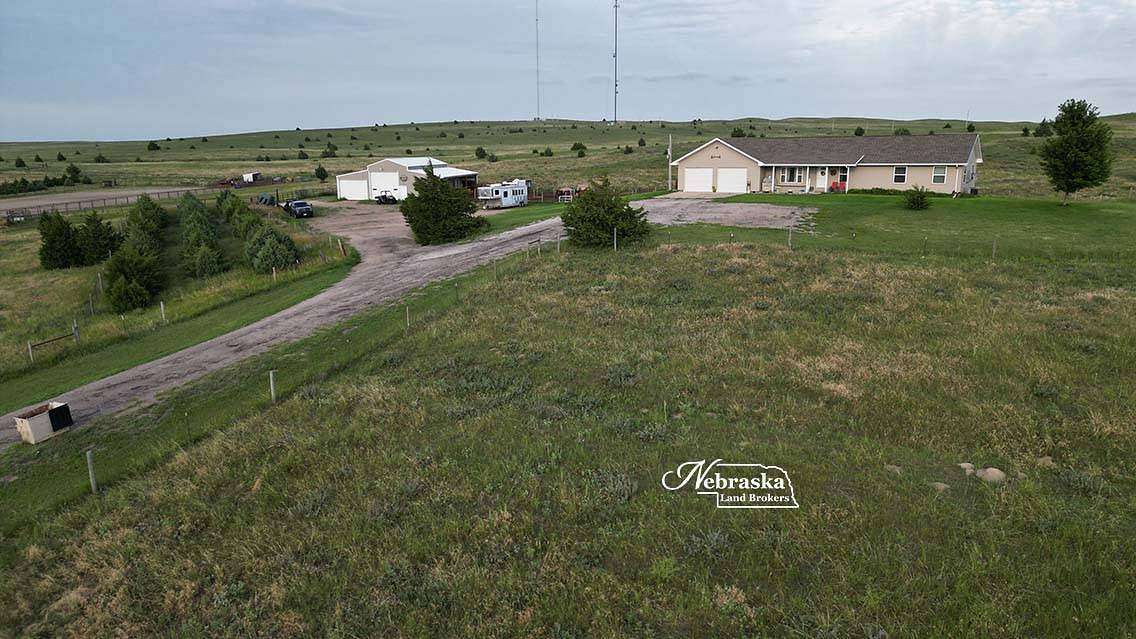 35.9 Acres of Agricultural Land with Home for Sale in North Platte, Nebraska