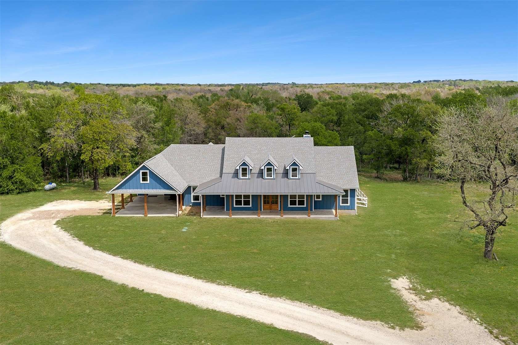 16.7 Acres of Land with Home for Sale in Rockdale, Texas