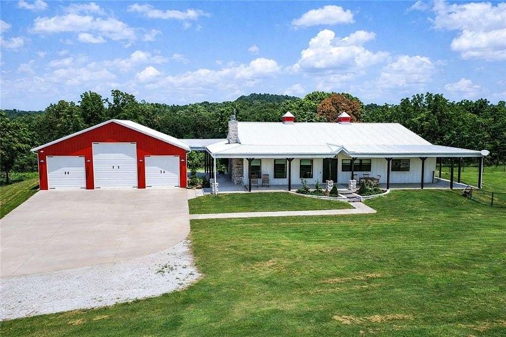 17.8 Acres of Land with Home for Sale in Gravette, Arkansas