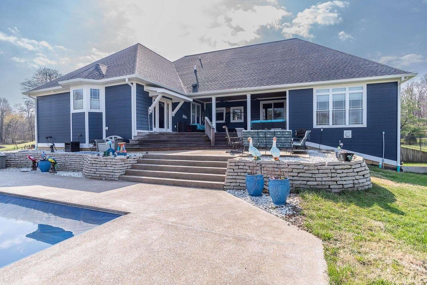 5.33 Acres of Land with Home for Sale in Bloomington, Indiana