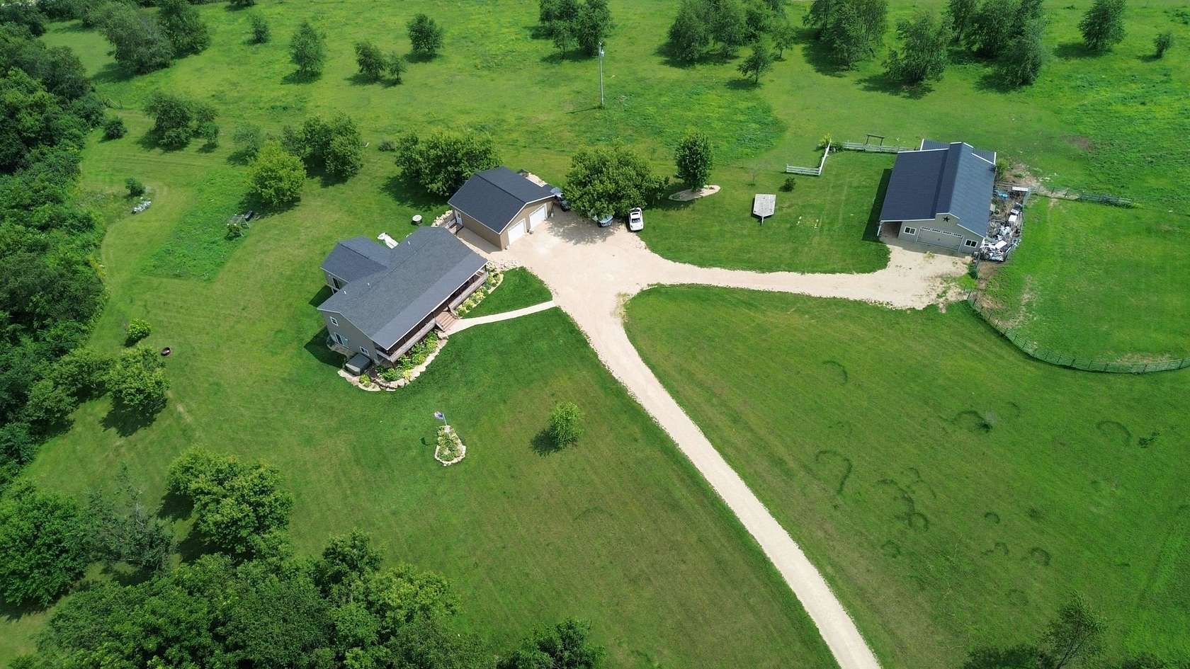 11.6 Acres of Land with Home for Sale in Mineral Point, Wisconsin