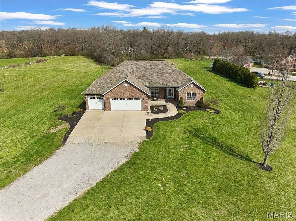 6.8 Acres of Land with Home for Sale in Edwardsville, Illinois