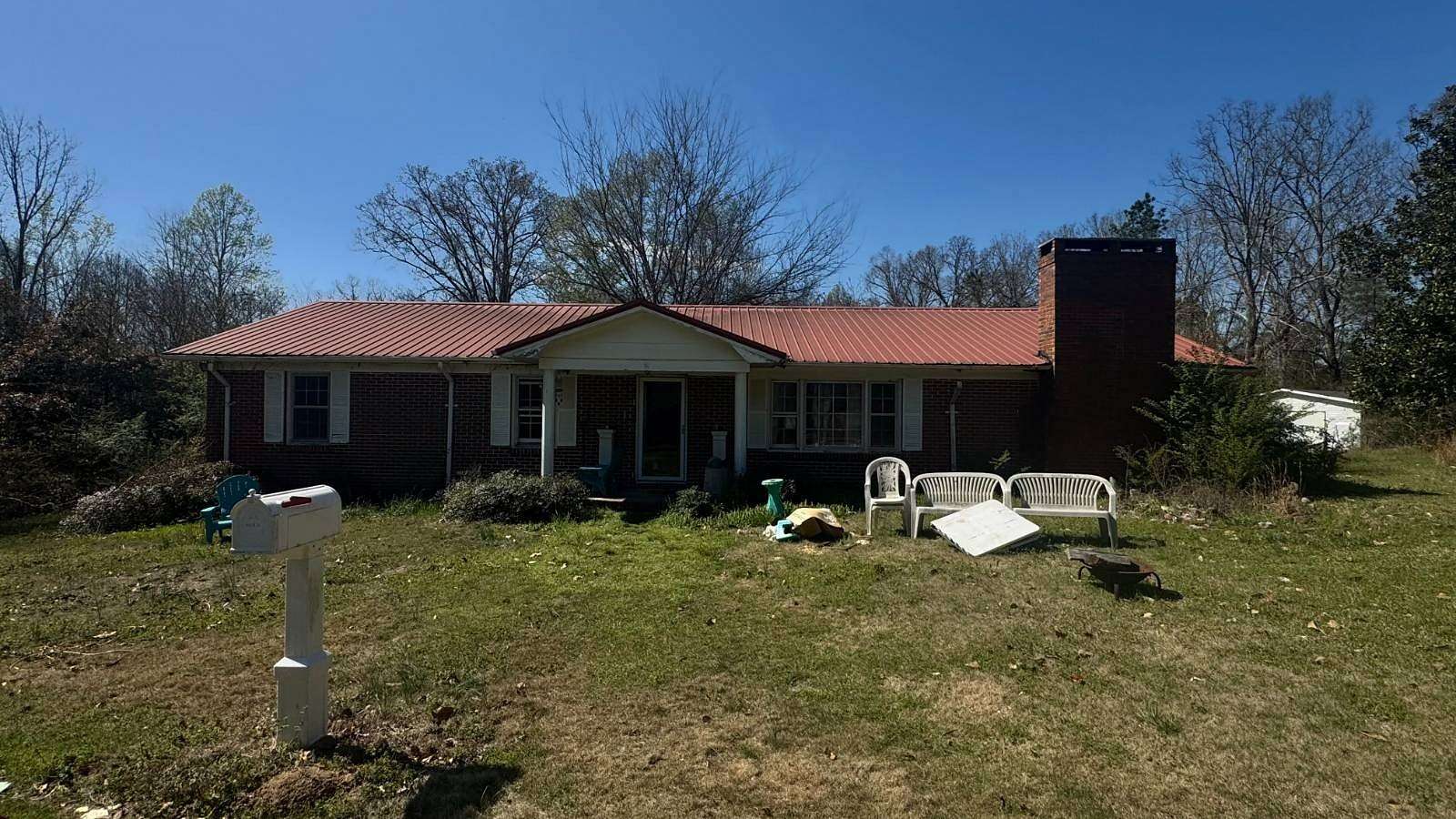 6.7 Acres of Land with Home for Sale in Bankston, Alabama