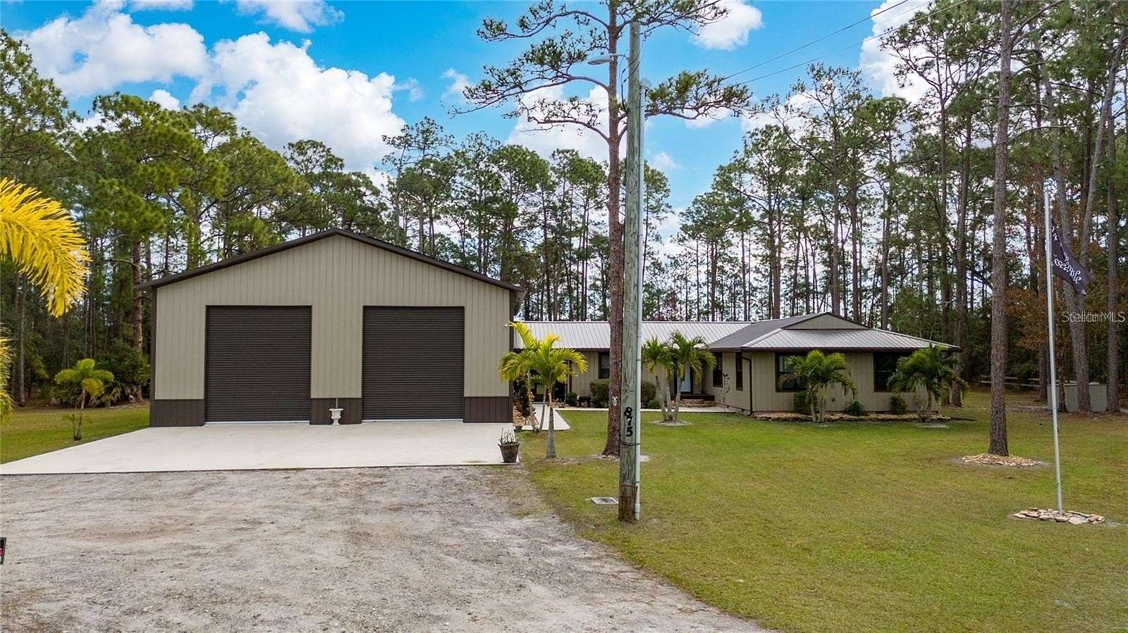7.74 Acres of Land with Home for Sale in St. Cloud, Florida