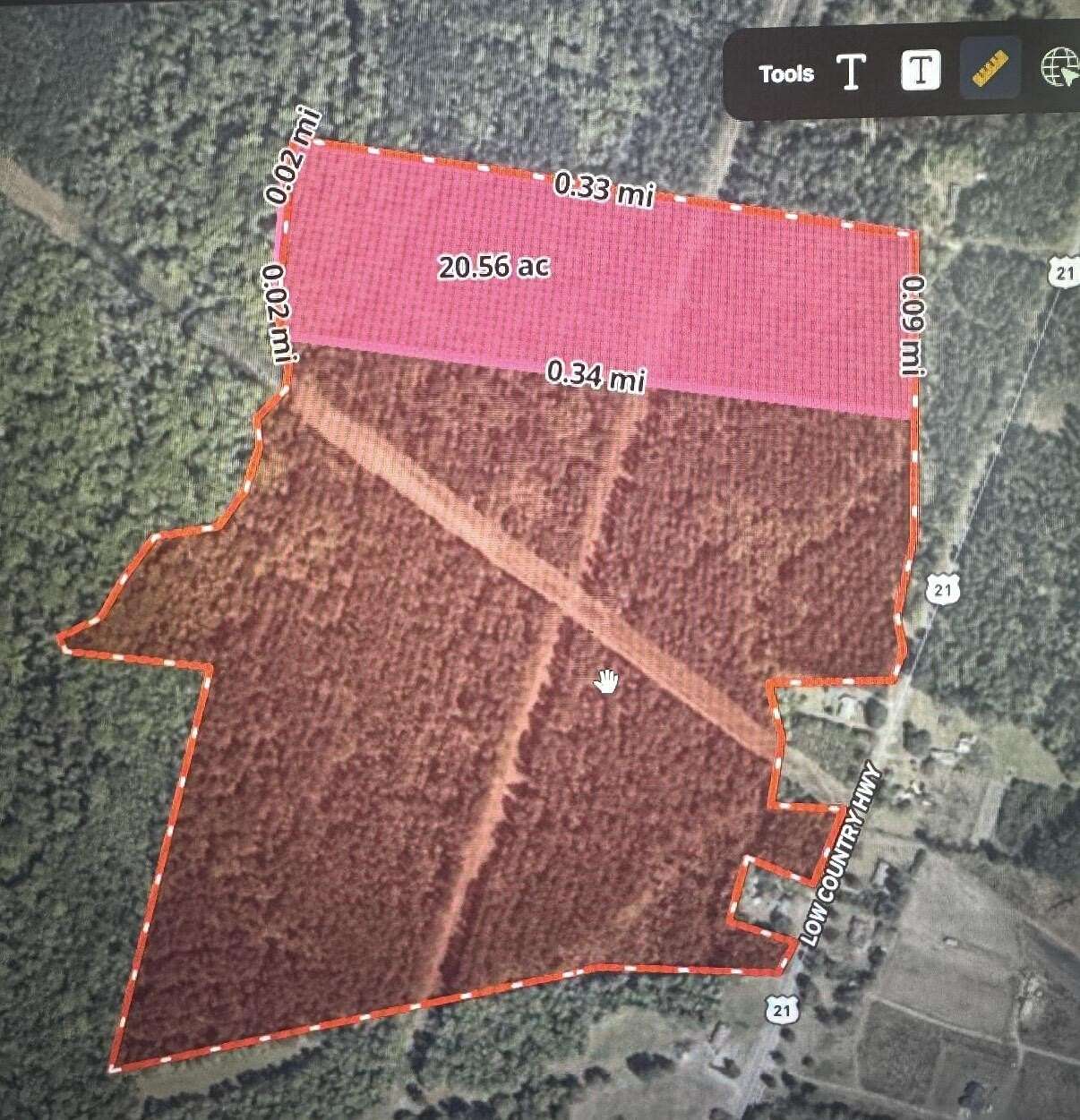 20 Acres of Recreational Land for Sale in Smoaks, South Carolina