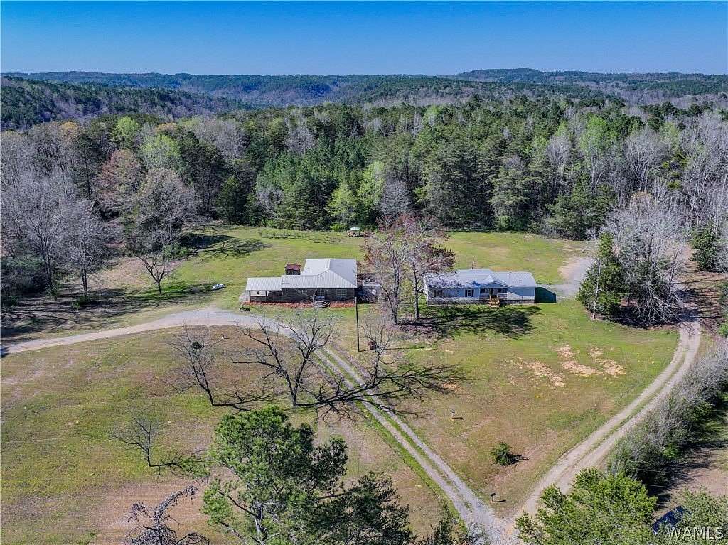 33.5 Acres of Land with Home for Sale in Brookwood, Alabama