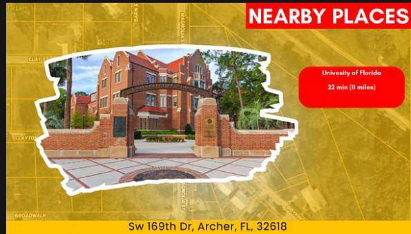 0.36 Acres of Residential Land for Sale in Archer, Florida