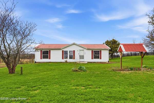 15.7 Acres of Land with Home for Sale in Waddy, Kentucky