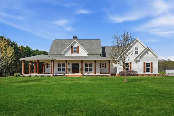 7 Acres of Land with Home for Sale in Jefferson, Georgia