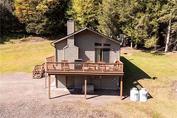 28.8 Acres of Recreational Land with Home for Sale in Hamden, New York