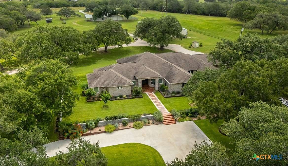 17 Acres of Land with Home for Sale in Cuero, Texas