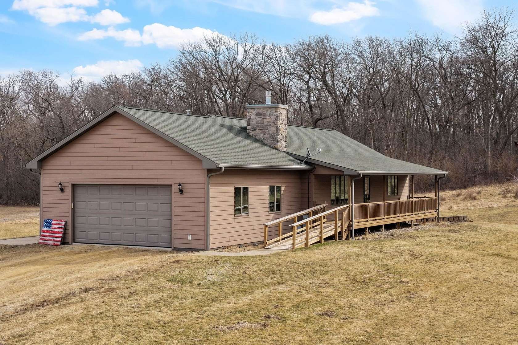 35 Acres of Agricultural Land with Home for Sale in Evansville, Wisconsin