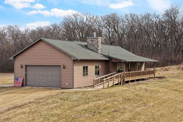 35 Acres of Agricultural Land with Home for Sale in Evansville, Wisconsin