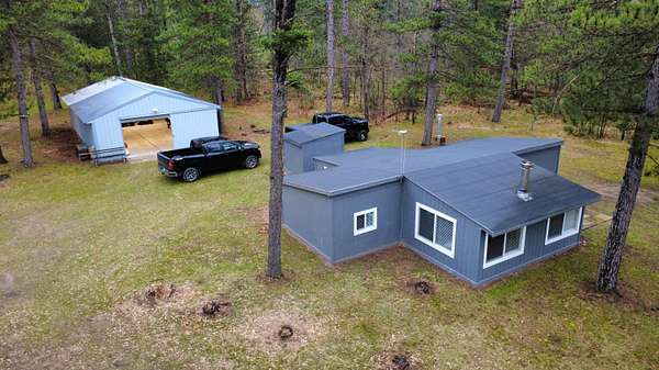 60.5 Acres of Recreational Land with Home for Sale in Grayling, Michigan