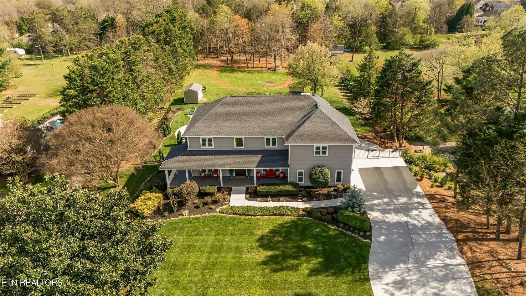 1.85 Acres of Land with Home for Sale in Knoxville, Tennessee
