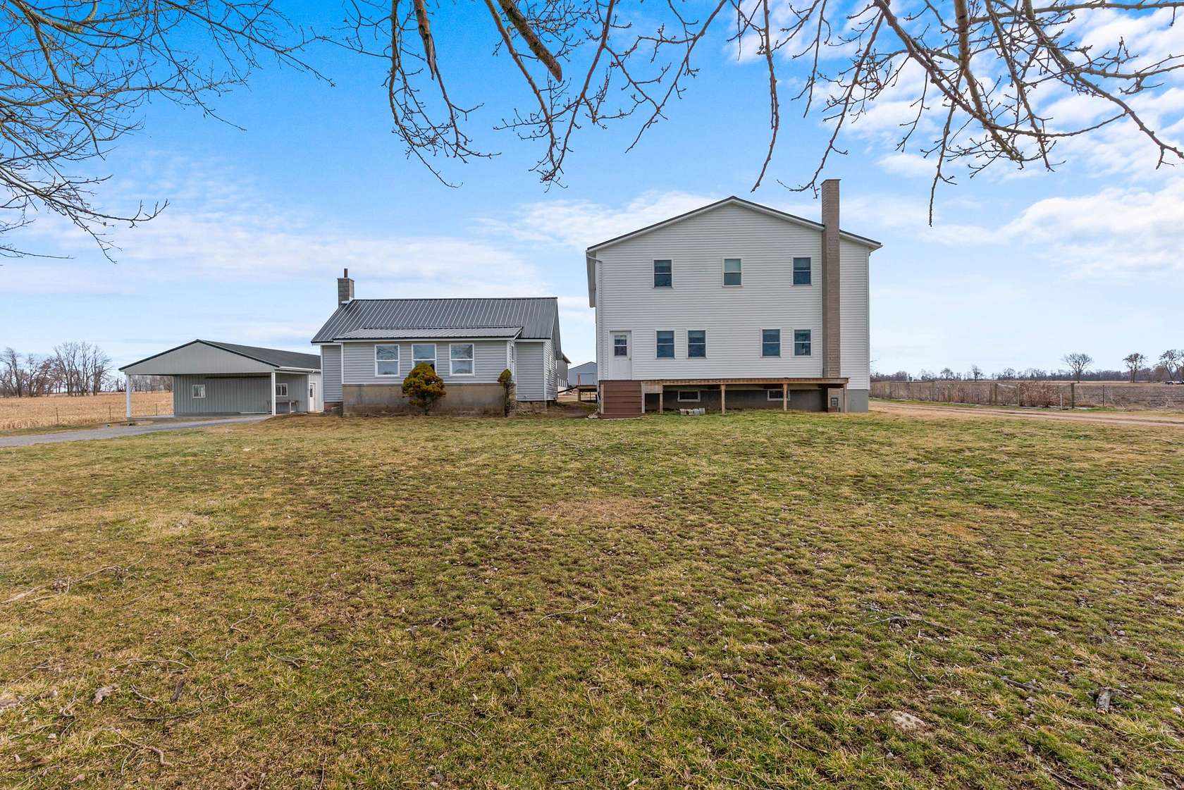 5 Acres of Land with Home for Sale in Reading, Michigan