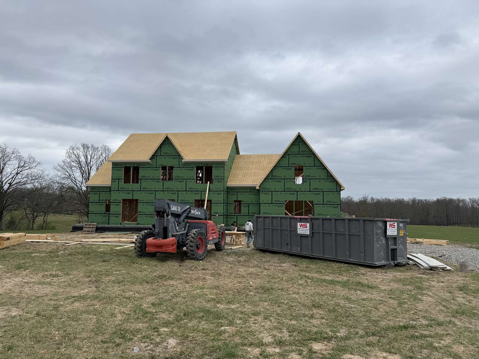 6.64 Acres of Land with Home for Sale in Primm Springs, Tennessee