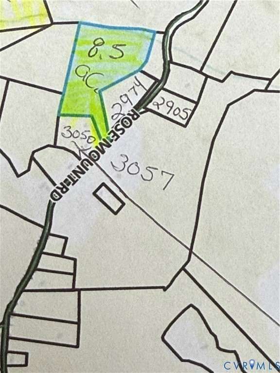 8.5 Acres of Residential Land for Sale in Walkerton, Virginia