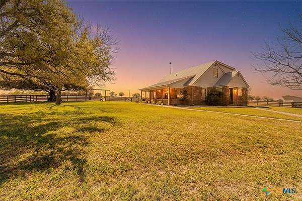 20 Acres of Agricultural Land with Home for Sale in Yoakum, Texas